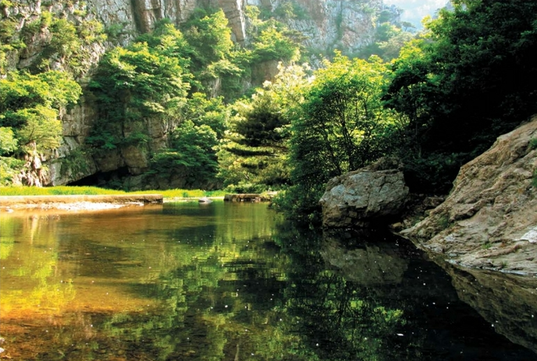 朝鲜黄海金刚长寿山